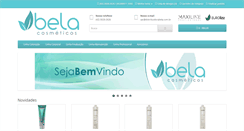 Desktop Screenshot of distribuidorabela.com.br