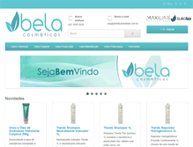 Tablet Screenshot of distribuidorabela.com.br